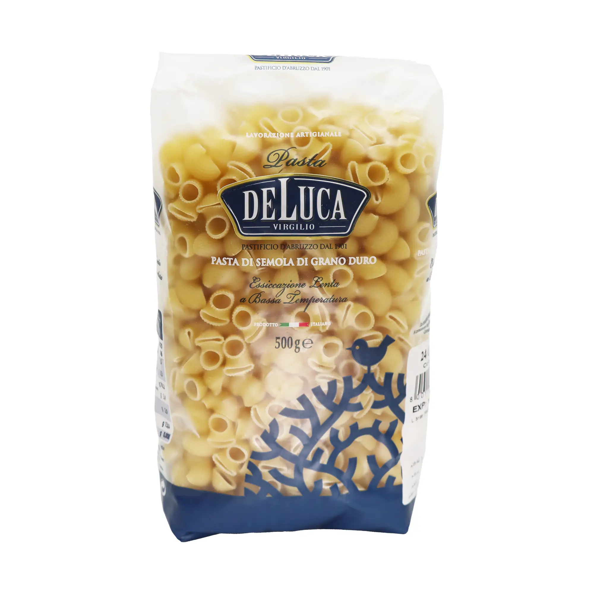 KAC - Deluca small elbow pasta 500 g - 2 Pieces