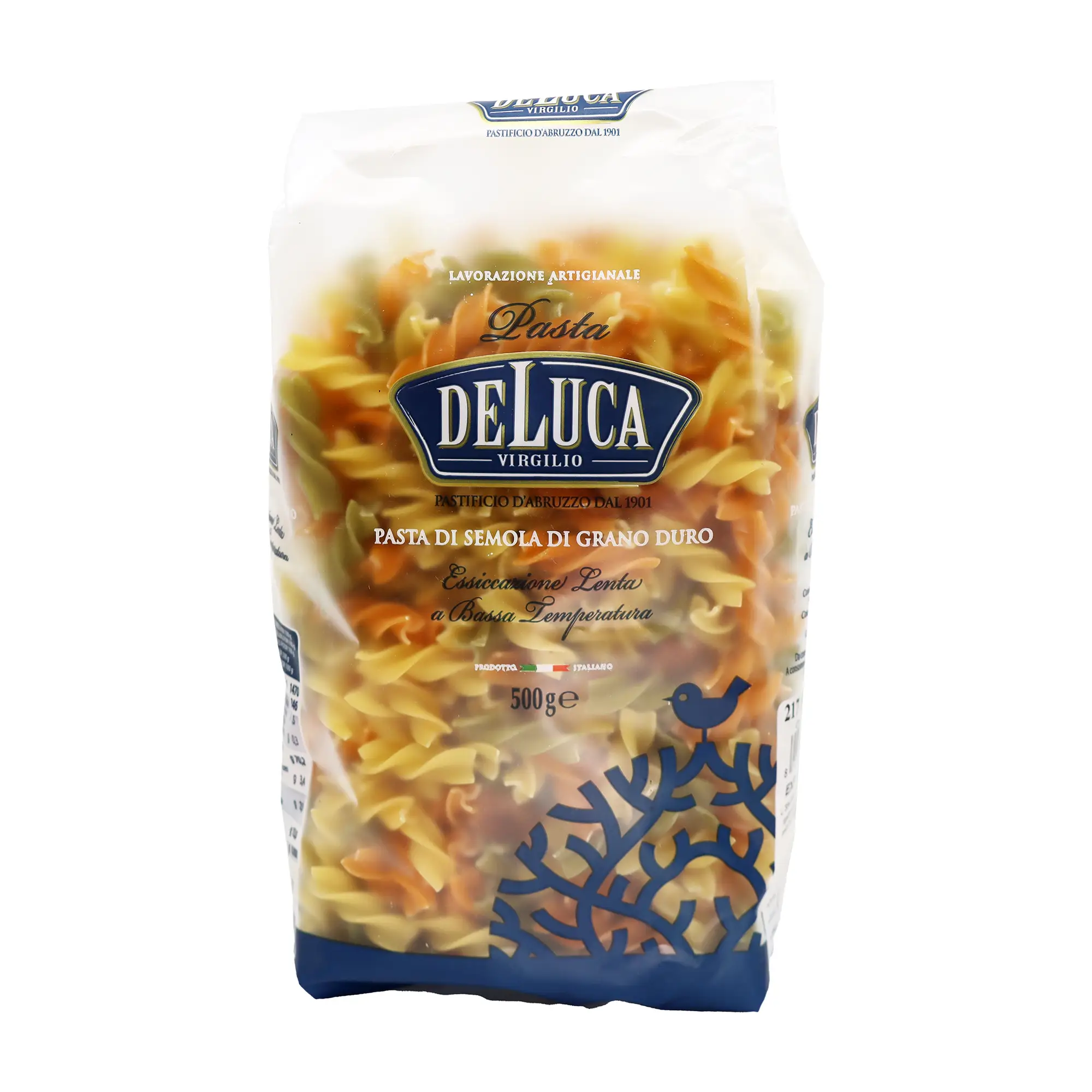 KAC - Fusilli Tricolore 500 gm - 2 Pieces