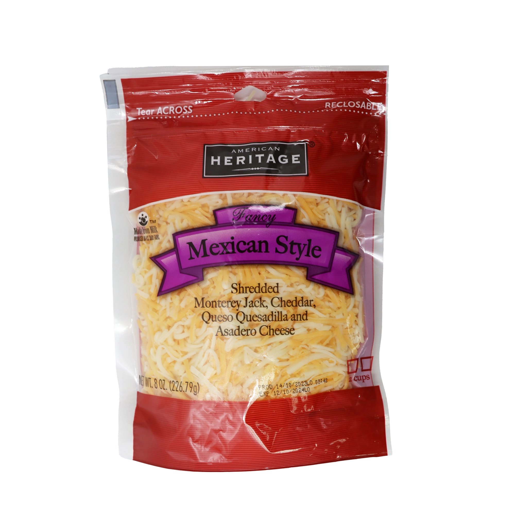KAC -Grated cheese - Mexican mixture - 4 varieties