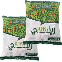 KAC - Mixed Rifi vegetables 350 gm - 2 pieces