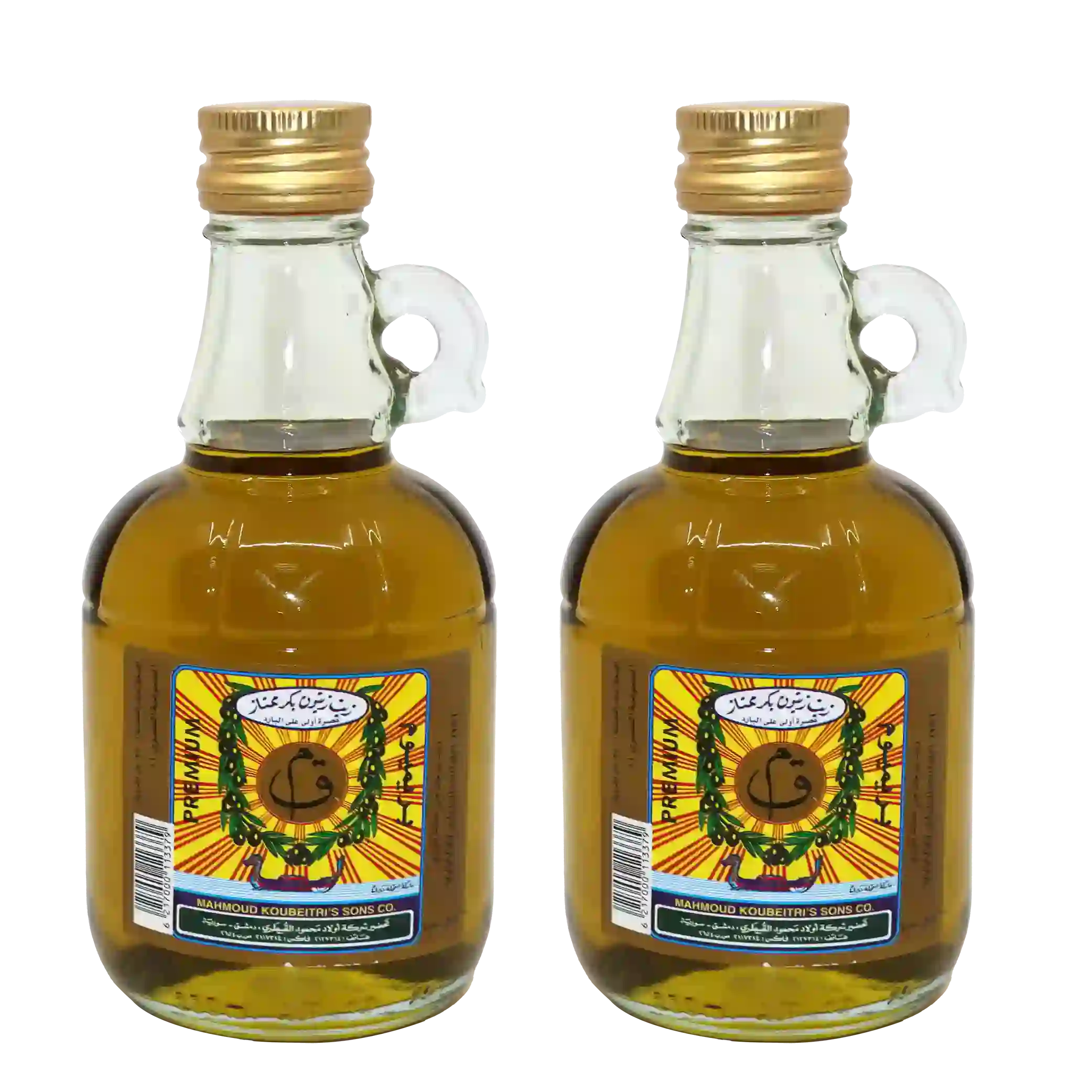 KAC - Premium Extra Virgin Olive Oil - 250 ml x 2 Pieces 
