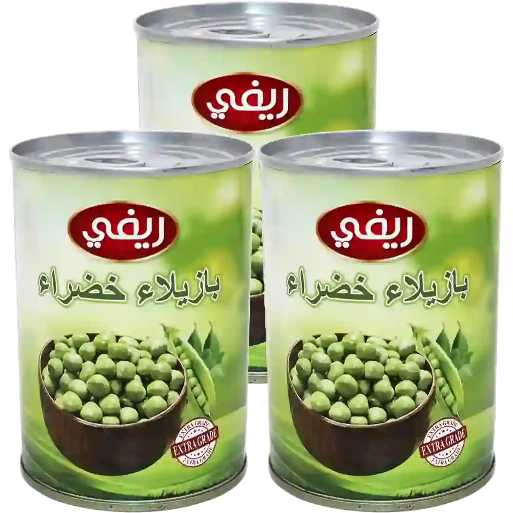 KAC - Rifi Green Peas 400 Gm 3 Pieces